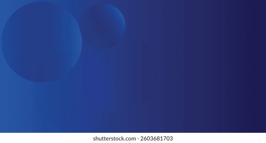 Modern abstract blue background with glowing geometric. Blue gradient circle shape design. Futuristic technology concept.
