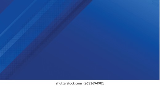 Moderner abstrakter blauer Hintergrund mit leuchtenden geometrischen Linien. Blaue Farbverlauf Sechseck Form Design. Futuristische Kunst