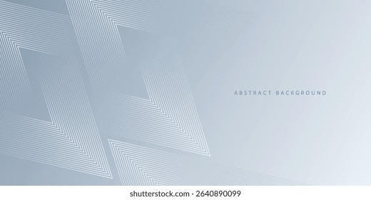 Modern abstract blue background with glowing geometric lines. Blue pastel gradient rounded triangle shape design. Suit for business, brochure, corporate, poster