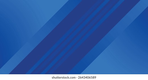 Fondo azul abstracto moderno con líneas geométricas brillantes. Diseño de forma hexagonal degradado azul. Concepto de tecnología futurista.