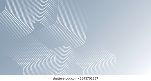 Modern abstract blue background with glowing geometric lines. Blue pastel gradient rounded triangle shape design. Suit for business, brochure, corporate, poster - Powered by Shutterstock - Get 15% off with code: PIKWIZARD15