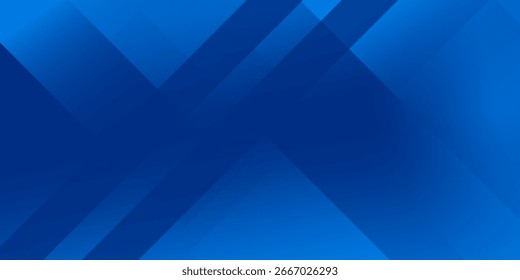 Modern abstract blue background with glowing geometric lines. 