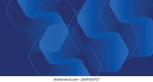 Fondo azul abstracto moderno con líneas geométricas brillantes moderno
