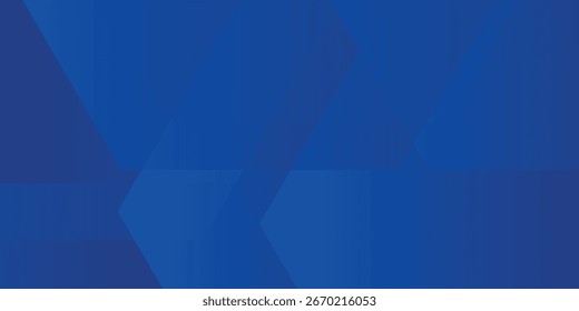 Fondo azul abstracto moderno con líneas geométricas brillantes. Diseño de forma hexagonal degradado azul. textura de Ilustración vectorial eps10