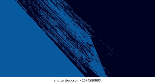 Fondo azul abstracto moderno con líneas geométricas brillantes. Diseño de forma hexagonal degradado azul. Concepto de tecnología futurista.