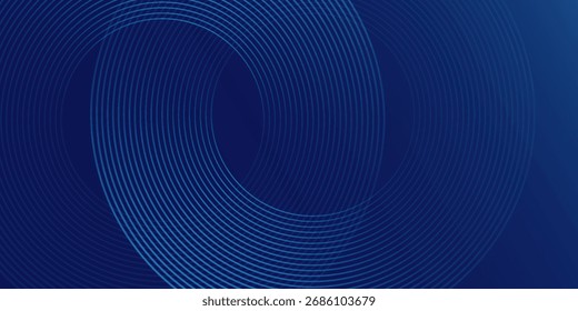 Modern Abstract blue background with glowing curved lines. simple blend nice good art texture curve