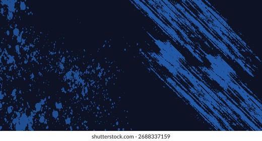 Fondo azul abstracto moderno con líneas geométricas brillantes. Diseño de forma hexagonal degradado azul. Concepto de tecnología futurista.	
