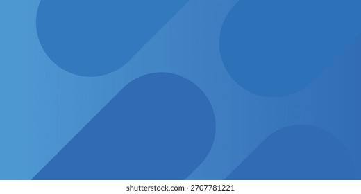 Fondo azul abstracto moderno con líneas geométricas brillantes. Diseño de forma de círculo degradado azul. Concepto de tecnología futurista.
