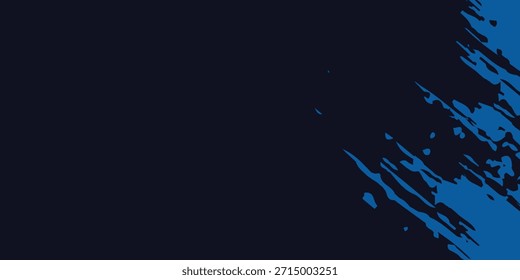 Fondo azul abstracto moderno con líneas geométricas brillantes. Diseño de forma hexagonal degradado azul.	
