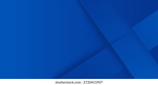 Fondo azul abstracto moderno con líneas geométricas brillantes. Diseño de forma hexagonal degradado azul. Moderno futurista