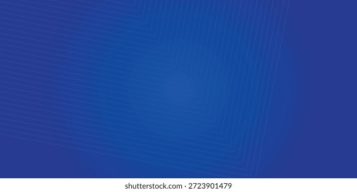 Fondo azul abstracto moderno con líneas geométricas brillantes. Diseño de forma hexagonal degradado azul. Concepto de tecnología futurista.	