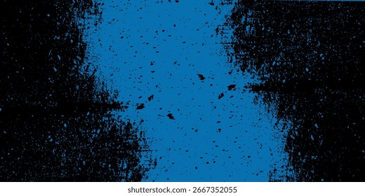 Fondo azul abstracto moderno. Fondo Grunge, fondo negro y azul. eps 10