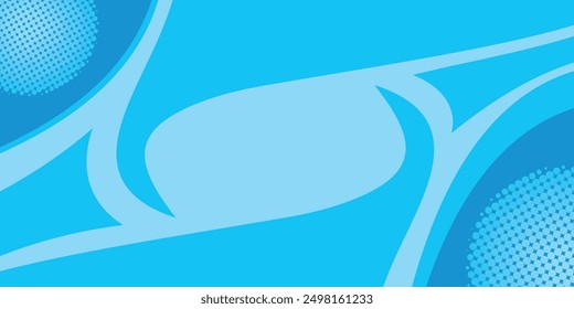 modern abstract blue background halftone and curvy design elements ideal for product presentation, banners ads, brochure.