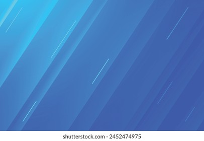 Modern abstract blue background with light multiply and shiny effect vector illustration. Suit for business, corporate, banner, backdrop and much more