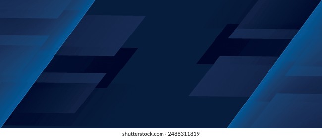 Modern abstract blue background with light multiply and shiny effect vector illustration. Suit for business, corporate, banner, backdrop and much more