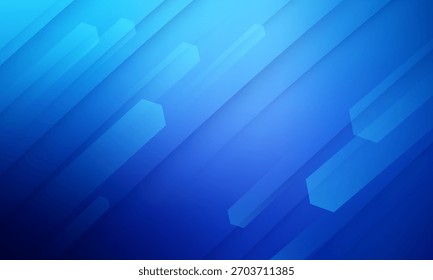 Modern abstract blue background with light multiply, diagonal line and shiny effect vector illustration. Science, futuristic, energy technology concept. Suit for business, corporate, banner, backdrop.