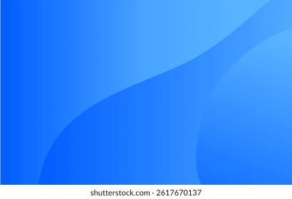 Modern abstract blue background with soft gradient