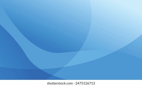 Vector de fondo azul abstracto moderno con curva dinámica. Perfecto para el fondo, Anuncio, Plantilla y presentación.