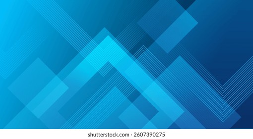 Modern abstract blue background with vibrant gradient squares, minimalist geometric design, and simple elements. Ideal for headers, covers, wallpapers, presentations, banners, and business.