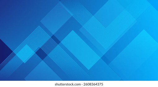 Modern abstract blue background with vibrant gradient squares, minimalist geometric design, and simple elements. Ideal for headers, covers, wallpapers, presentations, banners, and business.
