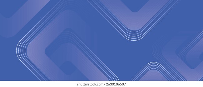 Modern abstract blue background. Vibrant gradient square shapes. Minimalist geometric design. Simple elements. Futuristic graphic. Suit for header, cover, wallpaper, presentation, banner, business