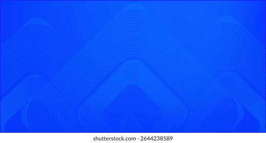 Modern abstract blue background. Vibrant gradient square shapes. Minimalist geometric design. Simple elements. Futuristic graphic. Suit for header, cover, wallpaper, presentation, banner, business