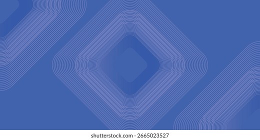 Modern abstract blue background. Vibrant gradient square shapes. Minimalist geometric design. Simple elements. Futuristic graphic. Suit for header, cover,