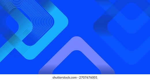 Fondo azul abstracto moderno. Formas cuadradas de gradiente vibrante. Diseño geométrico minimalista. Elementos simples. Gráfico futurista. Traje para la cabecera, cubierta, Fondo de pantalla, presentación, Anuncio, negocio