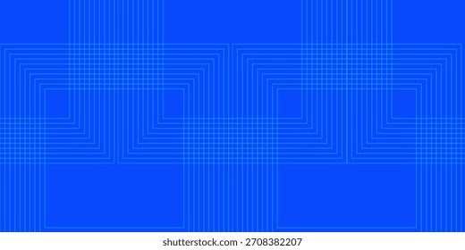 Modern abstract blue background. Vibrant gradient square shapes. Minimalist geometric design. Simple elements. Futuristic graphic. Suit for header, cover, wallpaper, presentation, banner, business