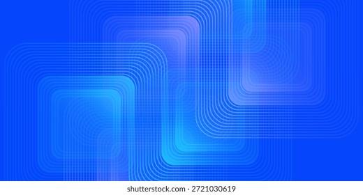 Fundo azul abstrato moderno. Formas quadradas de gradiente vibrantes. Design geométrico minimalista. layout bom bom bom