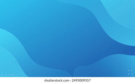 Modern abstract blue banner background. ideal for social media, banner, card, advertisement. Vector illustration
