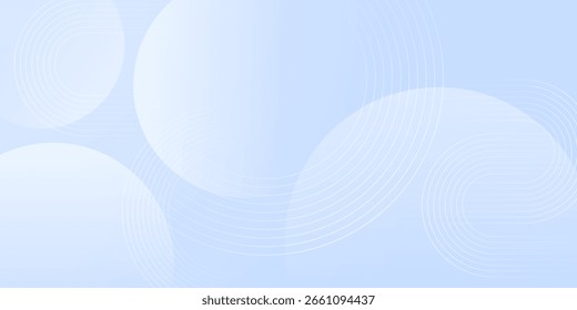 Modern abstract blue circle background design. Perfect for business presentations, technology banners, and creative web design.