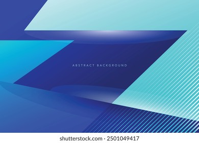 modern abstract blue color gradient background template design