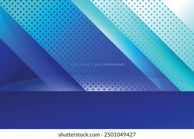 modern abstract blue color gradient background template design