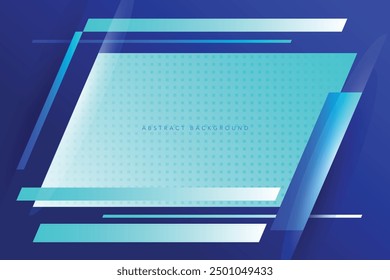 modern abstract blue color gradient background template design