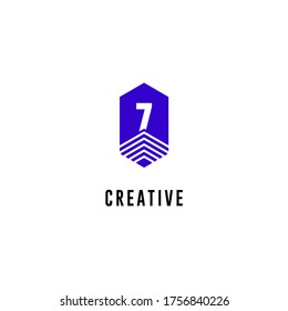 Modern abstract blue emblem Z logotype design concept.