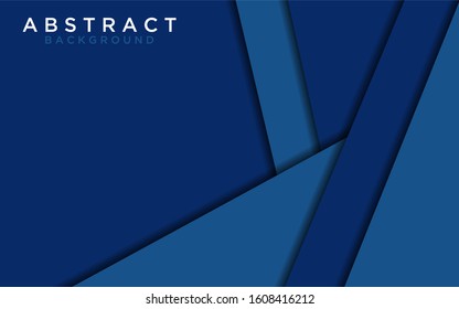 modern abstract blue geometric background 