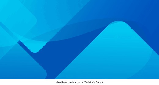 Modern abstract blue geometric background with clean dynamic shapes. Ideal for technology themes, digital marketing, web design, UI templates, and professional business visuals.