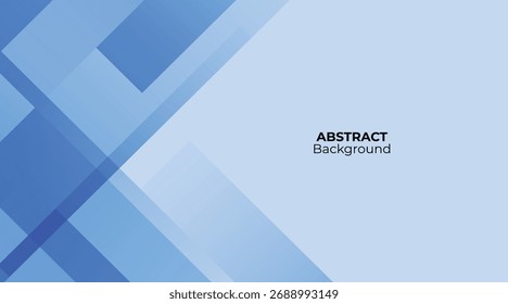 Fondo geométrico azul Abstractas moderno. Superposición de Formas triangulares, circulares y cuadradas con diseño de patrón de Tecnología de degradado suave.