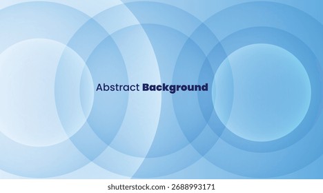 Fondo geométrico azul Abstractas moderno. Superposición de Formas triangulares, circulares y cuadradas con diseño de patrón de Tecnología de degradado suave.