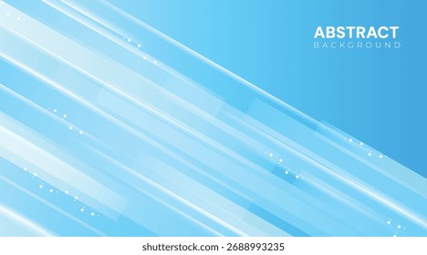 Fondo geométrico azul Abstractas moderno. Superposición de Formas triangulares, circulares y cuadradas con diseño de patrón de Tecnología de degradado suave.