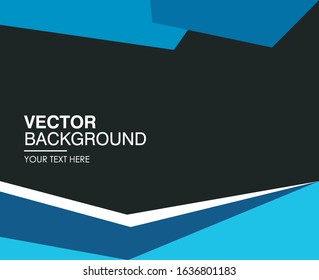 Modern abstract blue geometry background, suitable for background banners, business cards, presentations