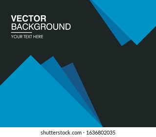 Modern abstract blue geometry background, suitable for background banners, business cards, presentations
