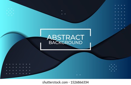Modern abstract blue gradient background