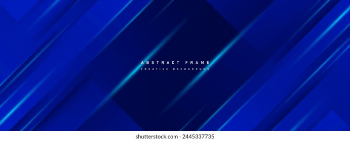 Modern abstract blue gradient background, bright color combination, memphis background, business background,Suit for banner, brochure, science, website,etc. Vector