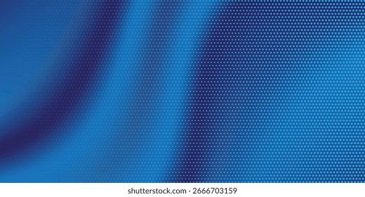 Fondo azul abstracto moderno del gradiente con las líneas ligeras lisas. ilustración del Arte vectorial