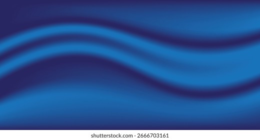 fundo de gradiente azul abstrato moderno com linhas de luz suaves. vetor