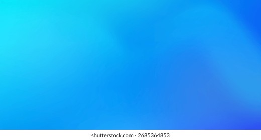 Fondo azul abstracto moderno del gradiente con líneas onduladas brillantes.