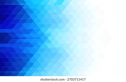 Modern abstract blue gradient background with geometric pattern and shiny effect vector illustration. Science, futuristic, energy technology concept. Suit for business, corporate, banner, backdrop.
