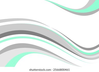 Modern abstract blue, green and grey illustration background that is very suitable for presentation designs or book covers